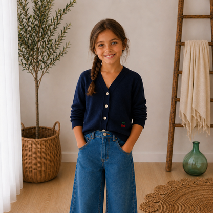 Gilet Lola bleu marine