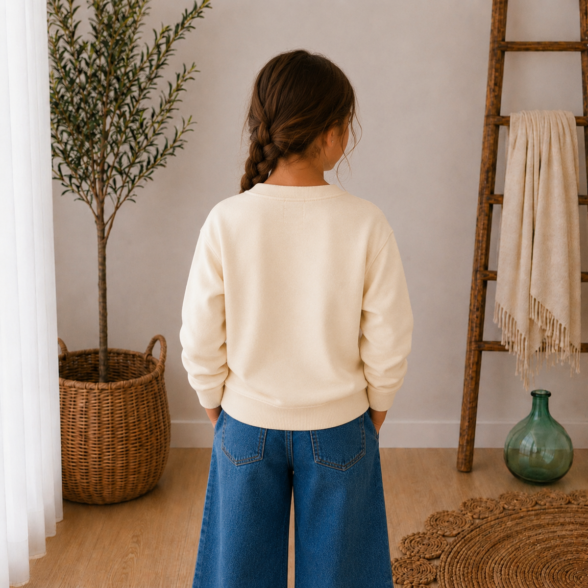 Sweat Mon Amour Beige