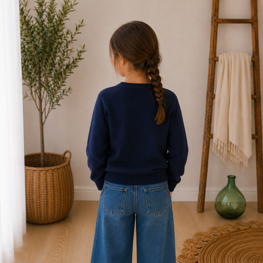 Gilet Lola bleu marine