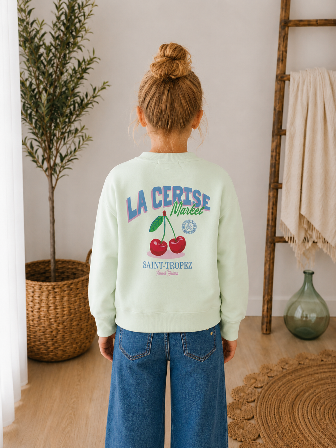Sweat Cerise vert