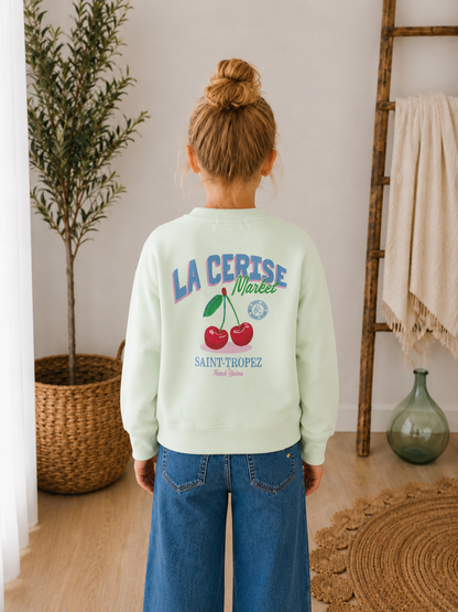 Sweat Cerise vert