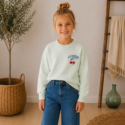 Sweat Cerise vert