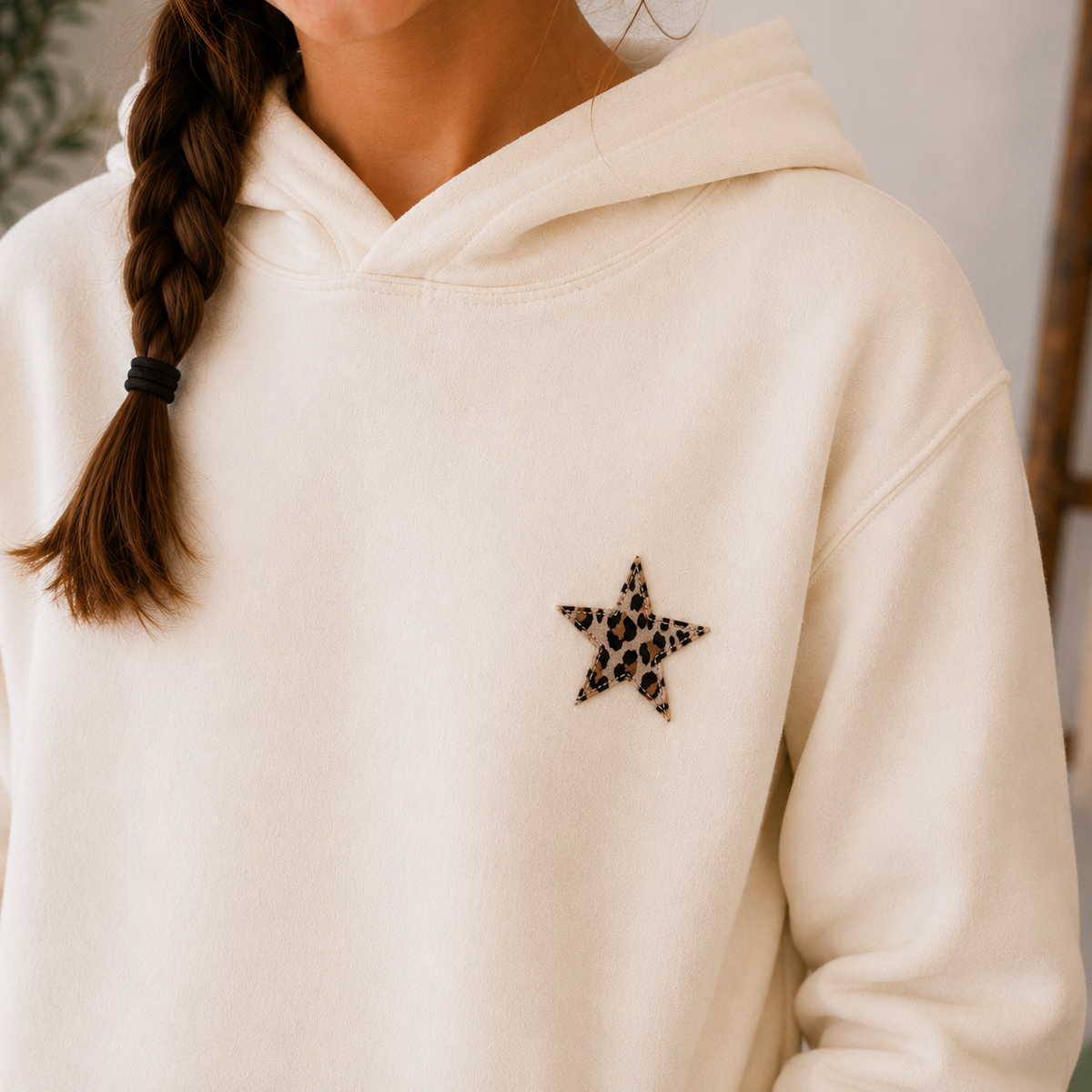 Sweat mon Étoile Beige
